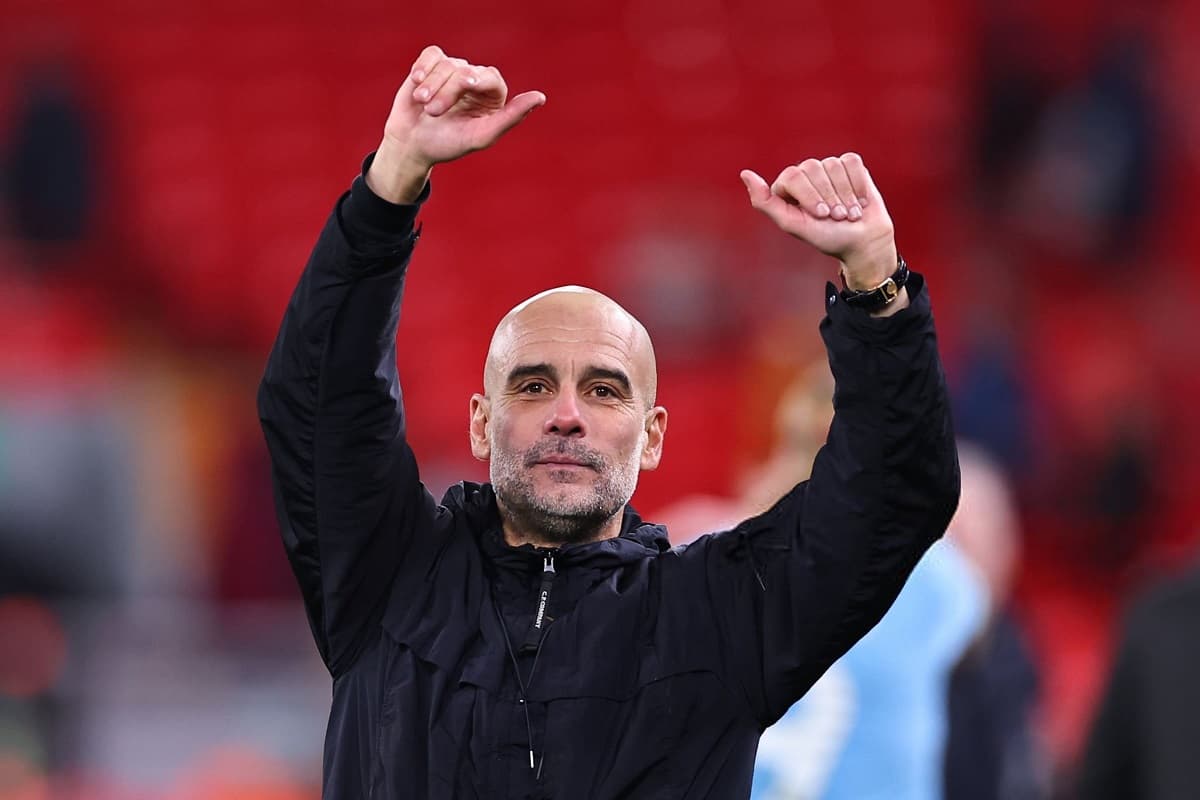Pep Guardiola and Erling Haaland have same reaction to Dominik Szoboszlai’s bizarre red card after City beat Liverpool