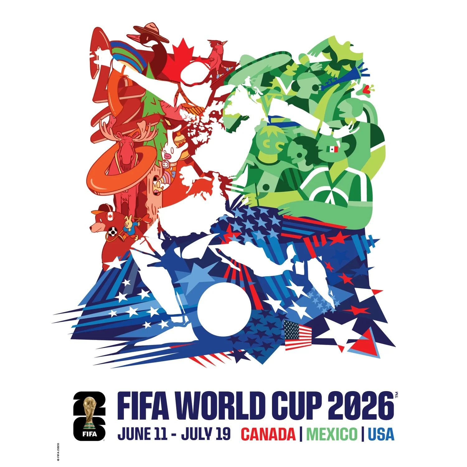 FIFA Reveals Official Posters for the 2026 World Cup