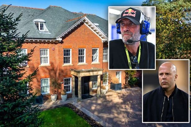 Inside Jurgen Klopp's former £4m mansion that is on the market after Arne Slot snub