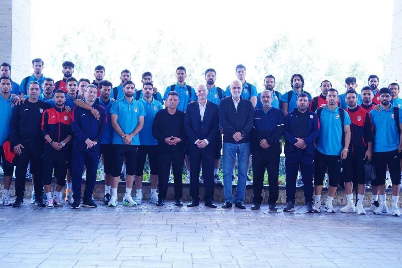 Infantino says Iran’s 2026 World Cup matches will still be held in the United States