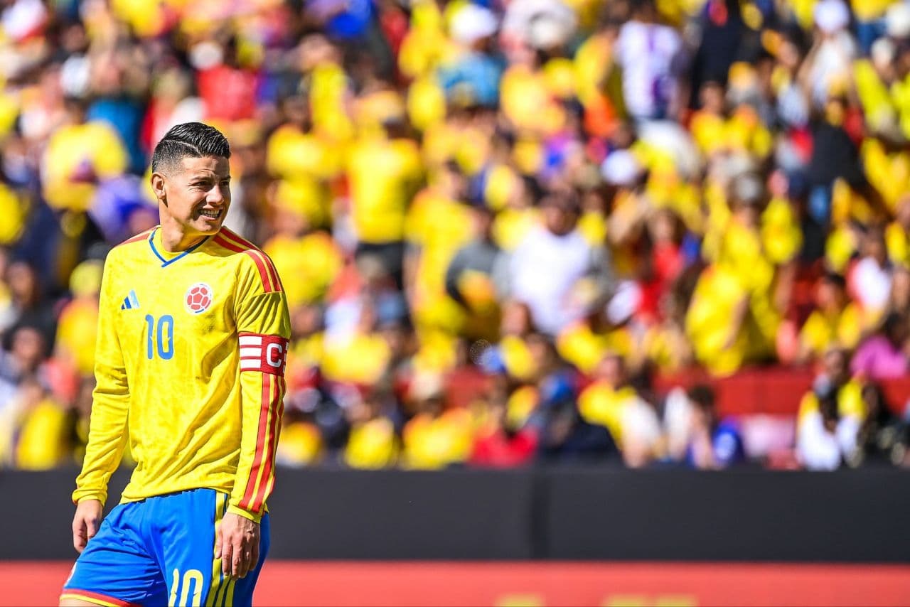 Colombia star James hospitalized with dehydration