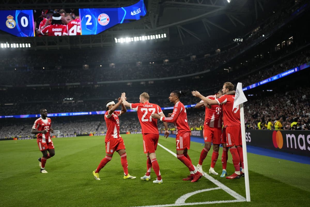 Bayern seize control in Madrid as Díaz and Kane sink Real in first-leg showdown