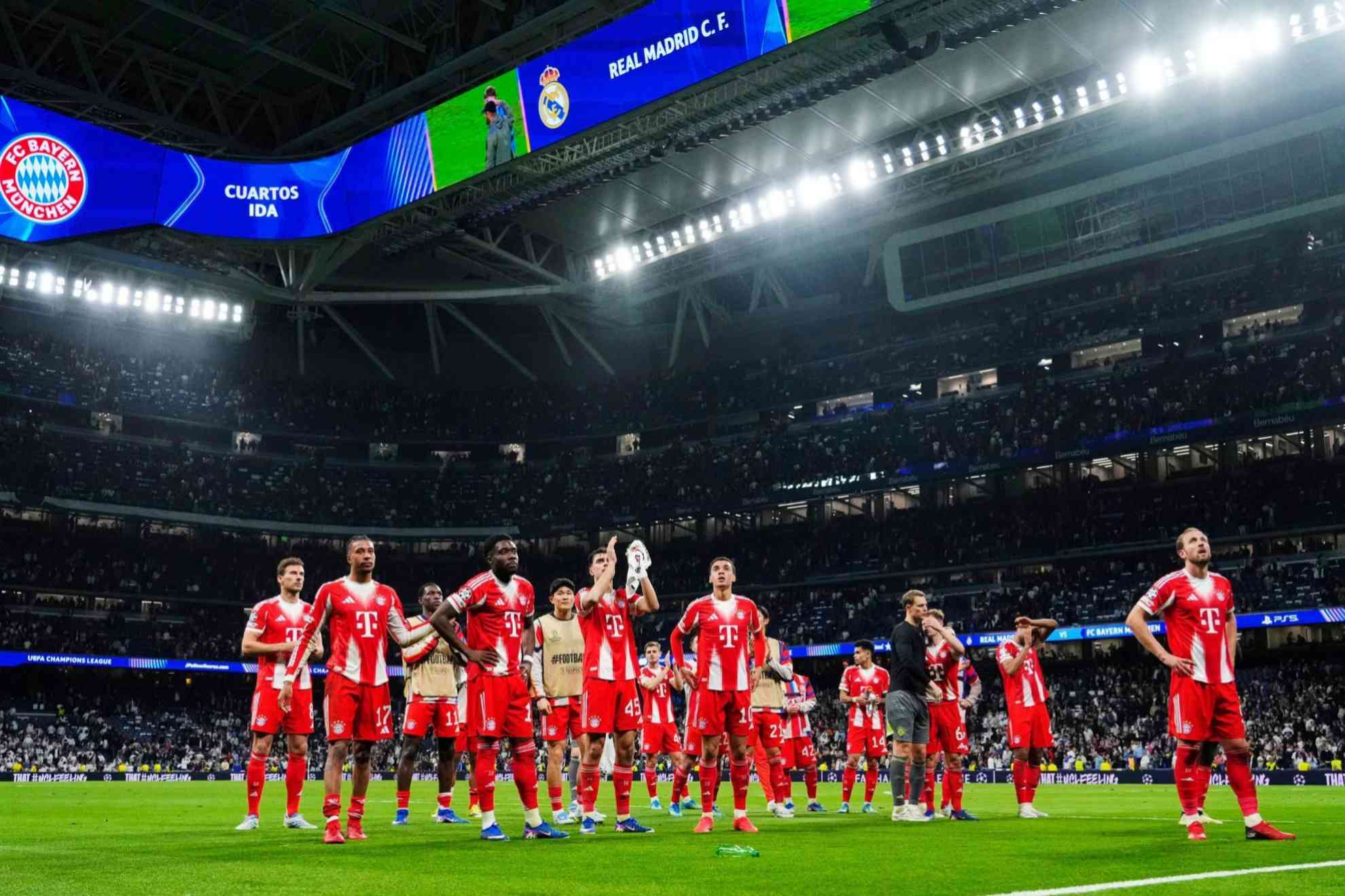 How Bayern supporters took over the Bernabéu despite being outnumbered