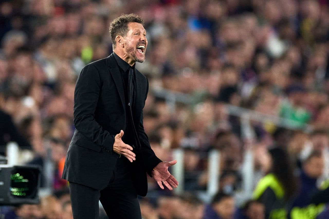 Diego Simeone disagrees with Barcelona assessment of handball incident