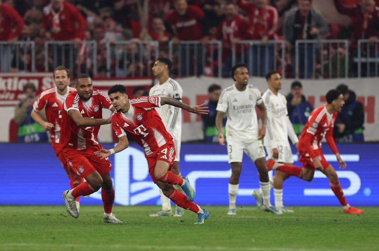 Bayern München 4-3 Real Madrid; late comeback at Allianz Arena