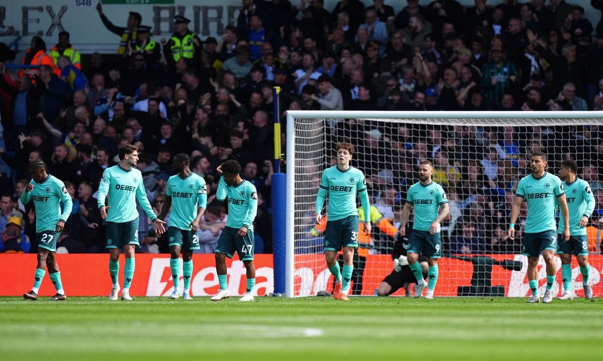 Wolves relegated from EPL with 5 games to play