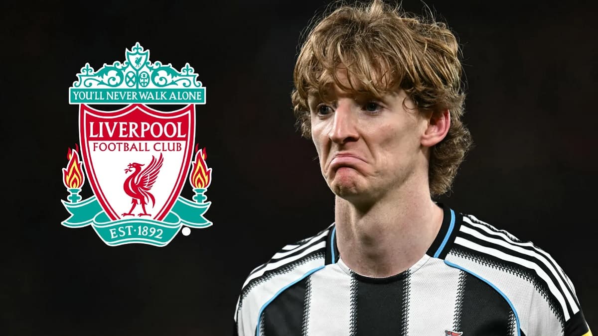 Anthony Gordon emerges as leading candidate to replace Mohamed Salah at Liverpool