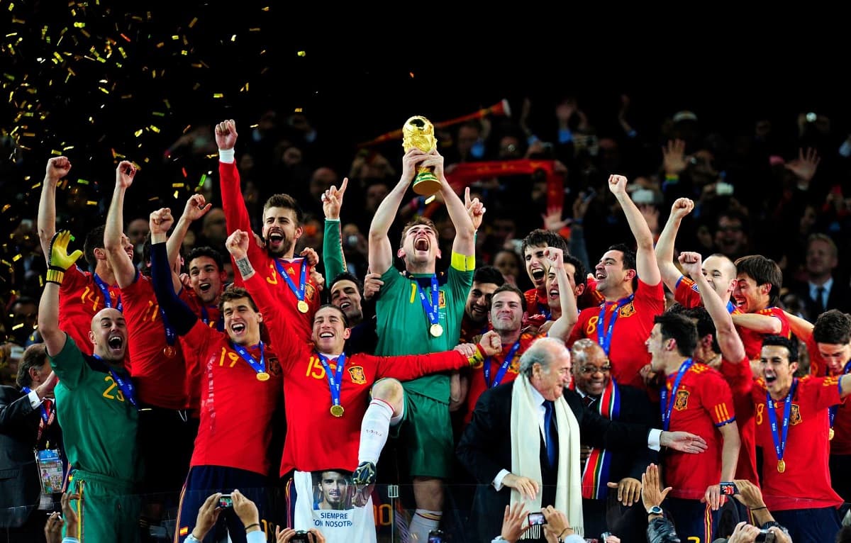 World Cup Archive: Spain’s Golden Generation Rules the World in 2010