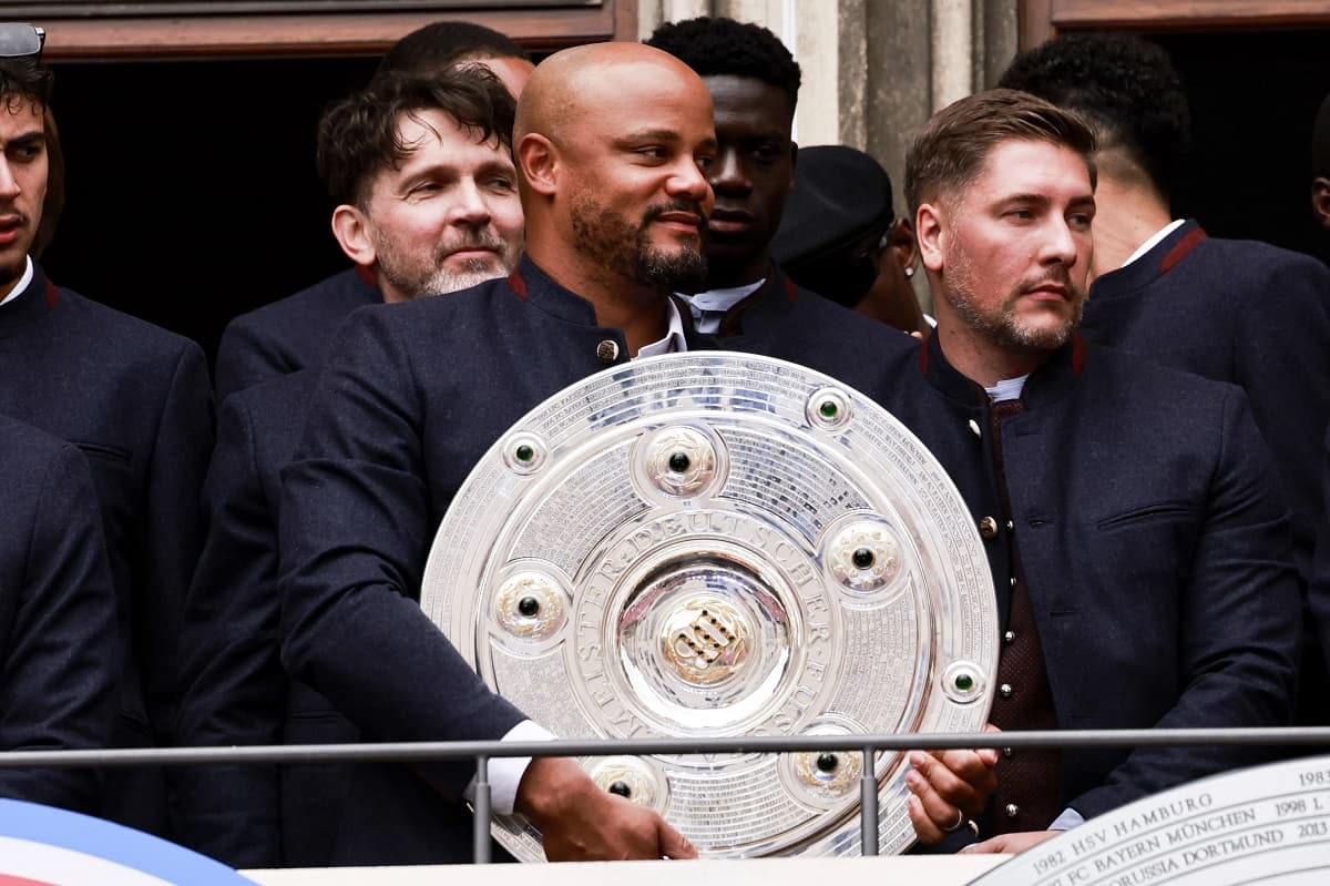 Vincent Kompany reveals he accidentally left Bundesliga trophy in his kitchen before Bayern parade