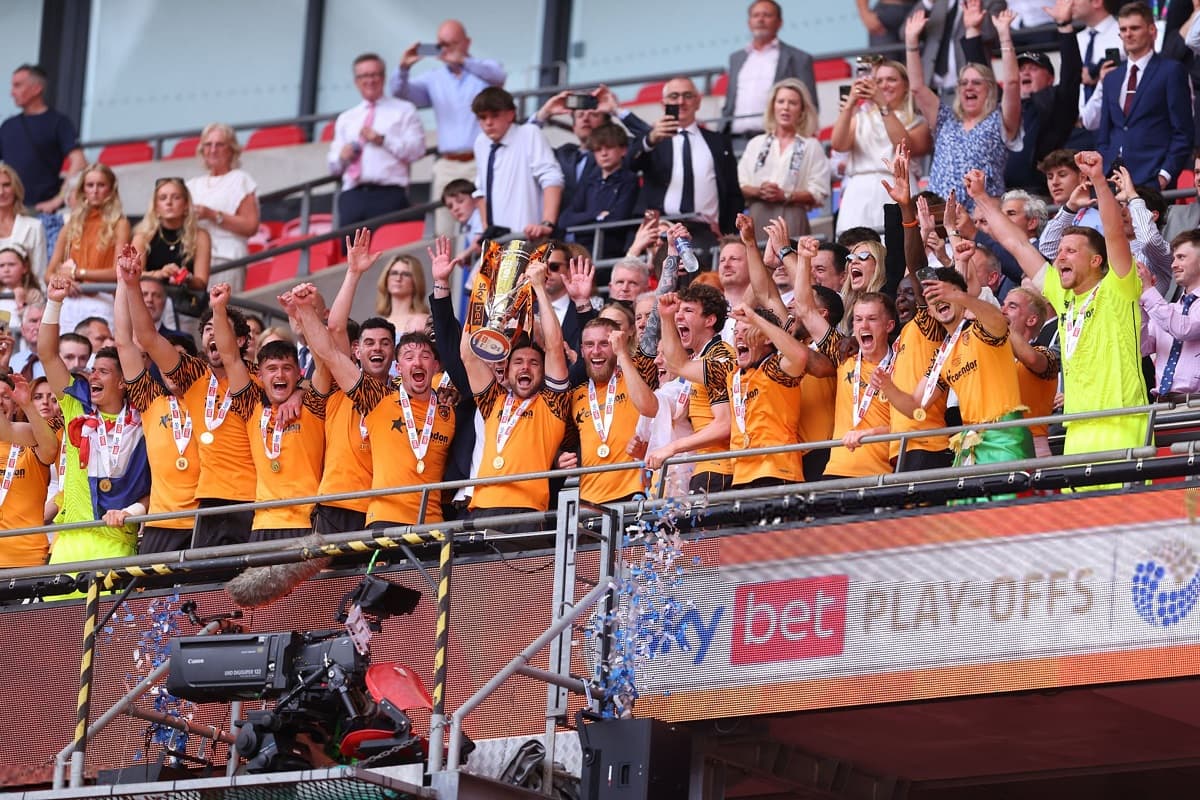 Hull City earn Premier League promotion with dramatic playoff final win over Middlesbrough