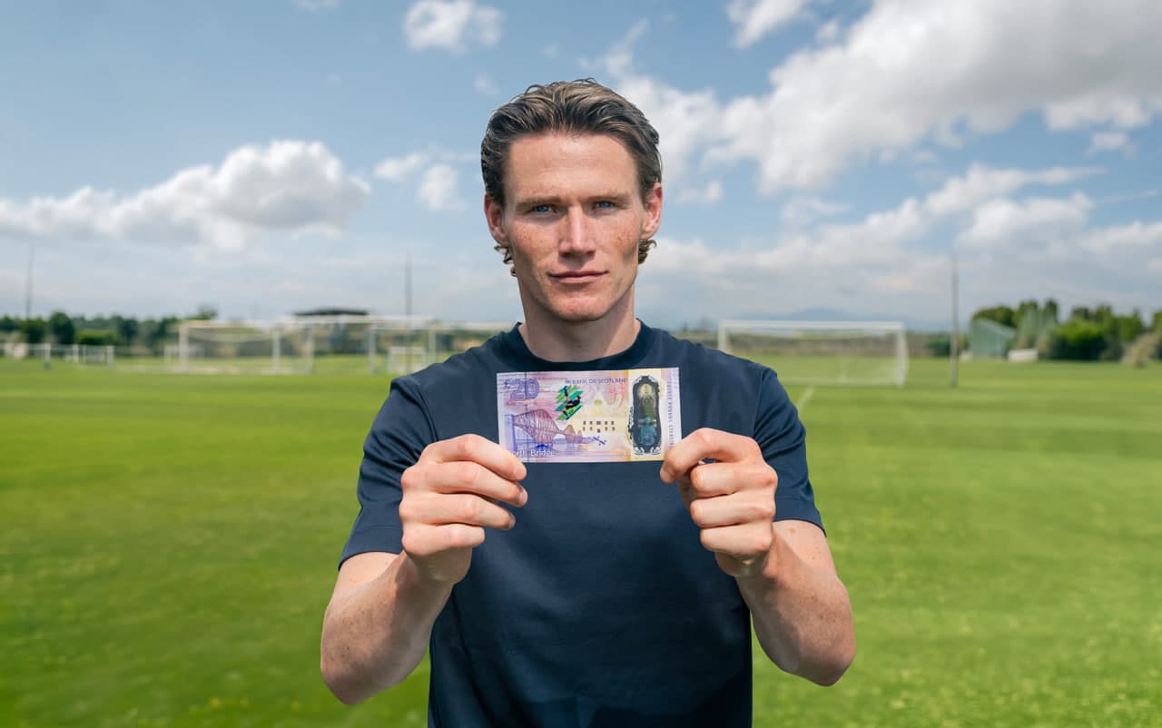 Bank of Scotland unveils limited-edition £20 note inspired by Scott McTominay’s overhead kick