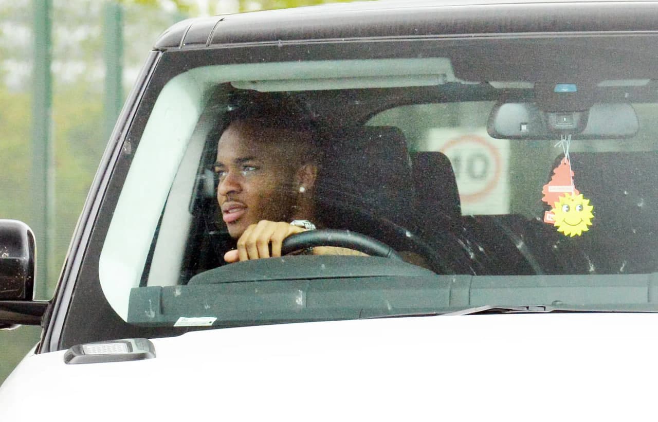 Ex-England star Raheem Sterling arrested on suspicion of drug-driving after Lamborghini crash