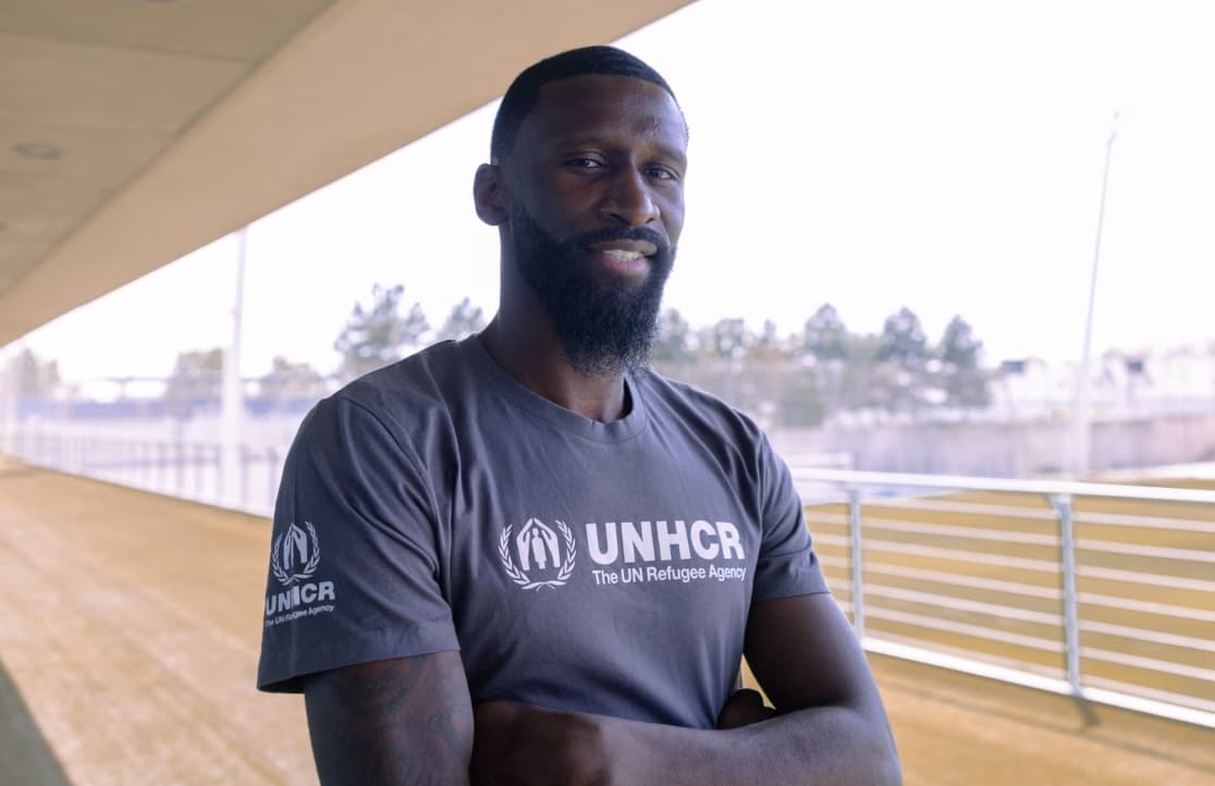 Antonio Rudiger: Refugees have no choice but to flee – they deserve to be heard