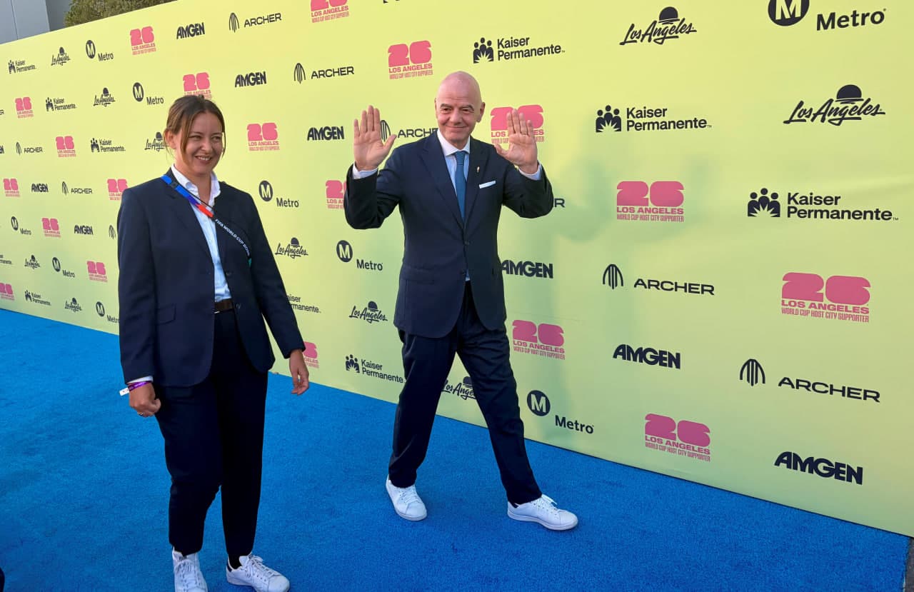 Infantino says Los Angeles set for ‘happy barbarian’ invasion as World Cup festivities begin