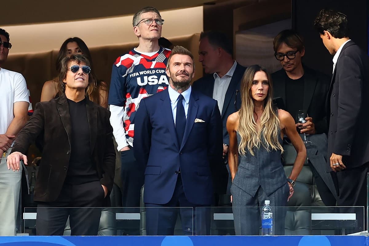 Beckham, Cruise and other stars attend USA–Paraguay World Cup opener