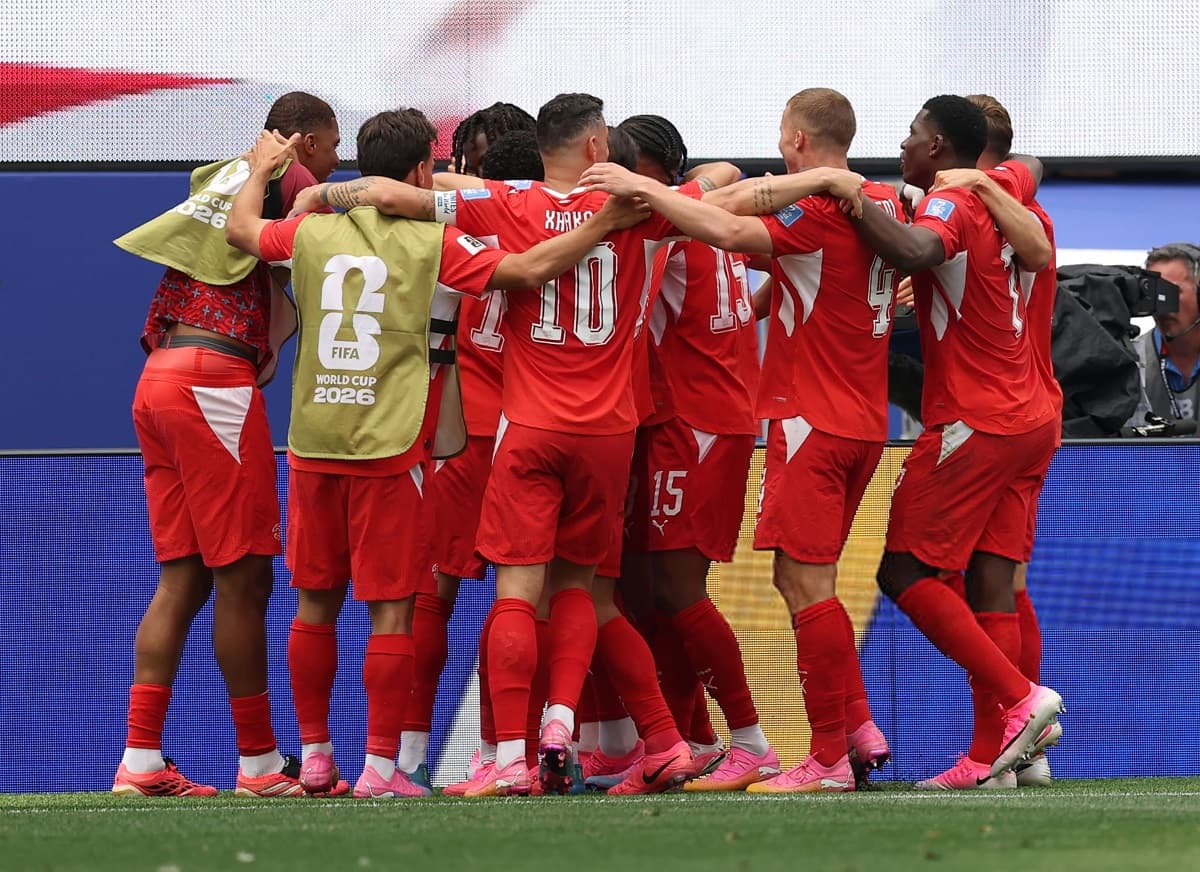 Switzerland strengthen Group B lead at World Cup 2026 after win over Bosnia