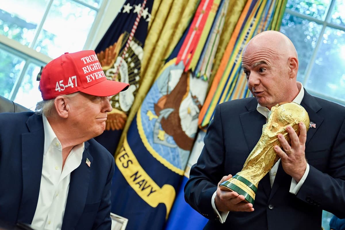 Trump to join World Cup trophy presentation at final, says Infantino