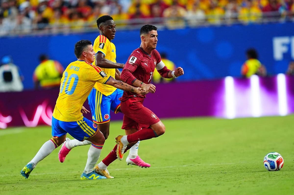 Colombia finish top after Portugal draw as DR Congo complete comeback to advance