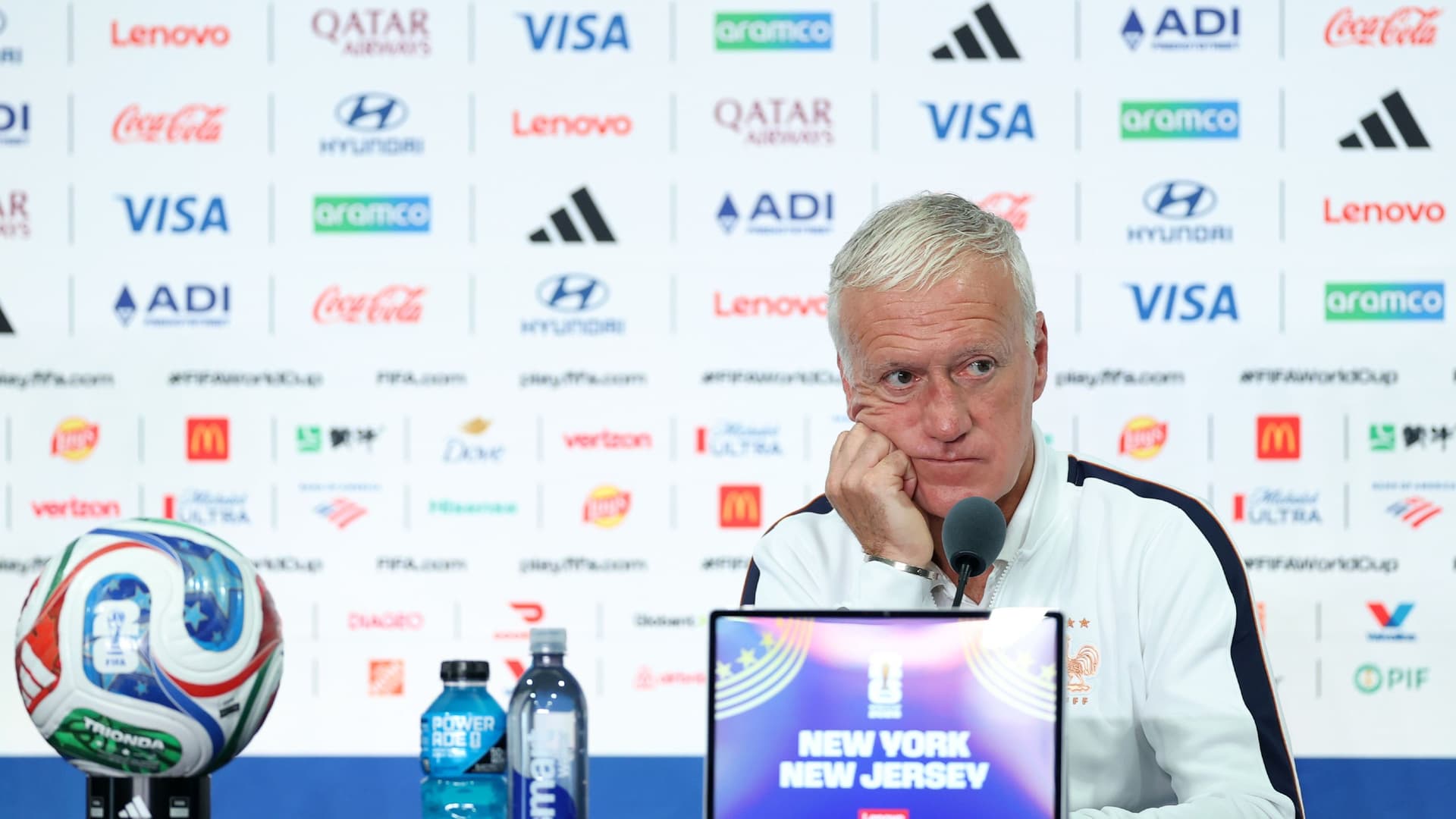 Deschamps speaks about mother's passing during World Cup