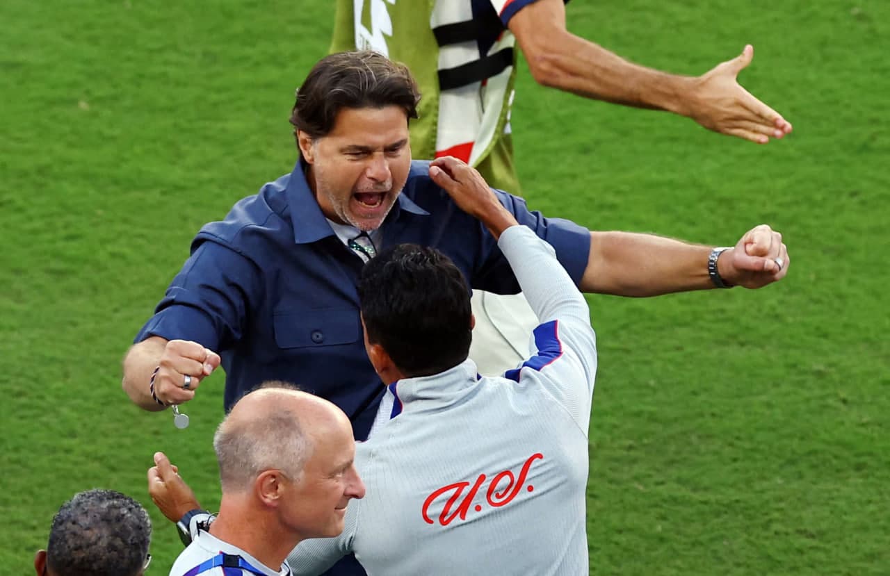 Pochettino hails U.S. unity, slams Balogun red card after World Cup win