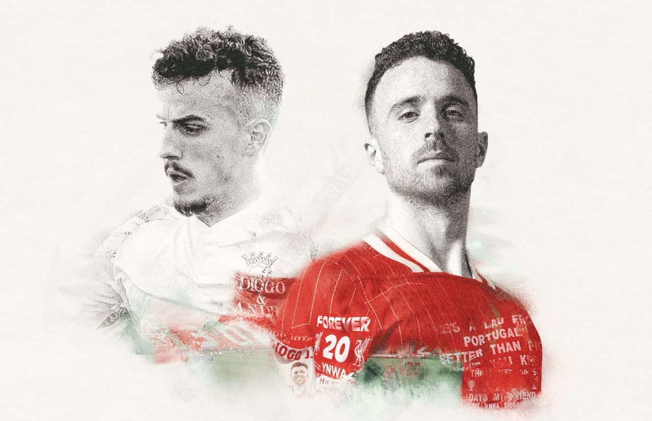 Liverpool unveil ‘Forever 20’ memorial at Anfield to honour Diogo Jota and Andre Silva