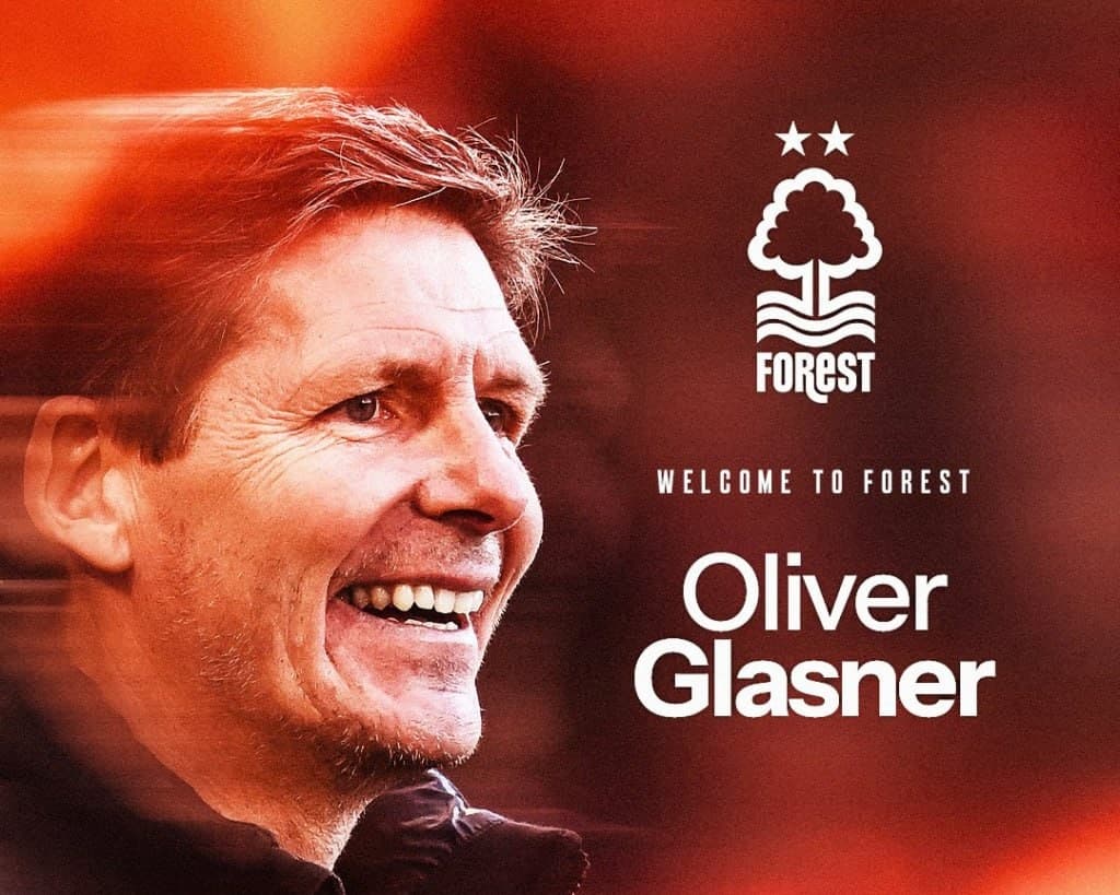 Nottingham Forest appoints Glasner as head coach