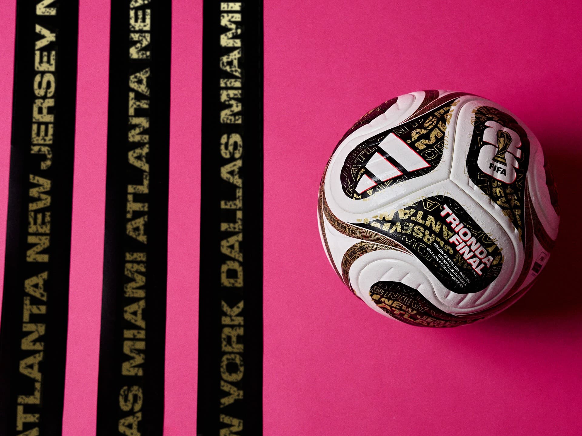 Adidas unveils TRIONDA FINAL, the Official Match Ball for the FIFA World Cup 2026 knockout finale