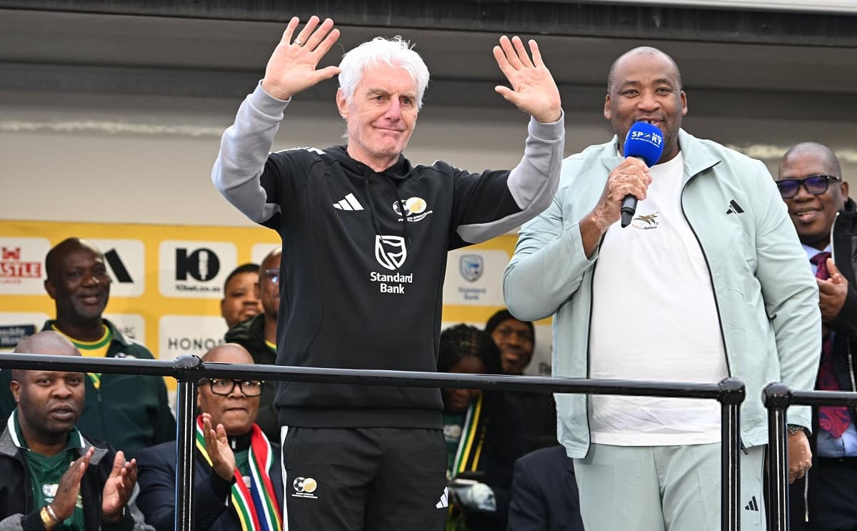 Hugo Broos confirms South Africa departure