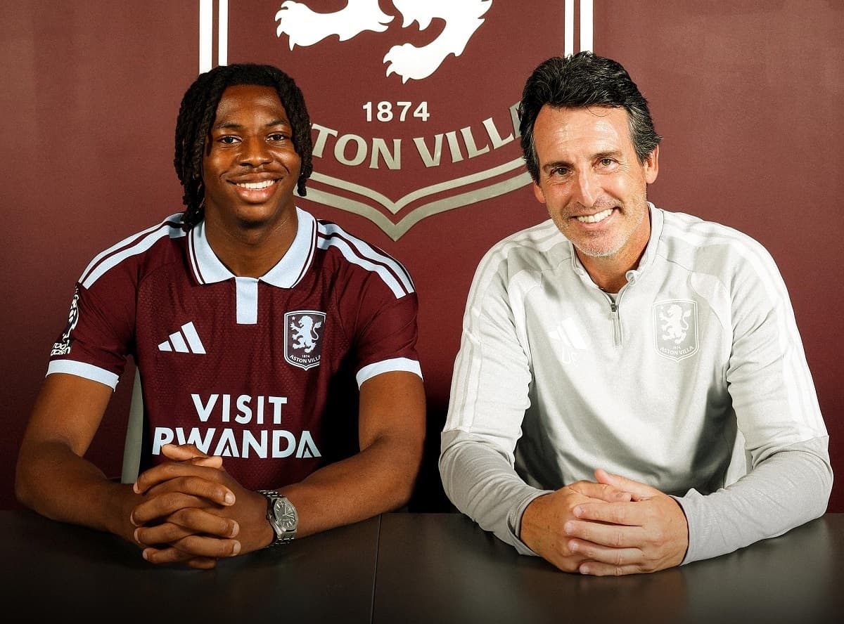Aston Villa announce signing of Manzambi