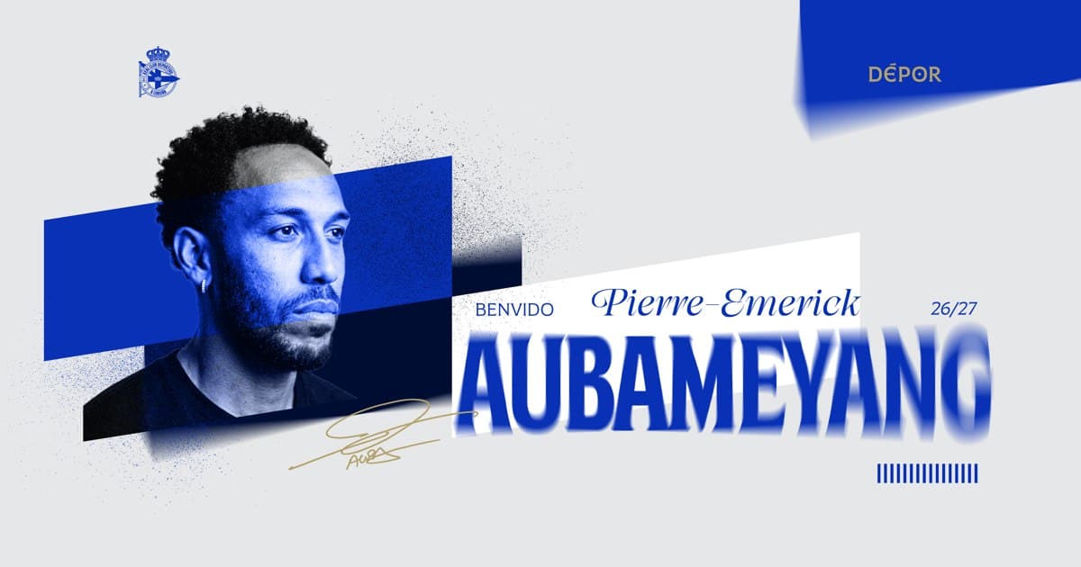 Aubameyang returns to LaLiga with Deportivo La Coruna