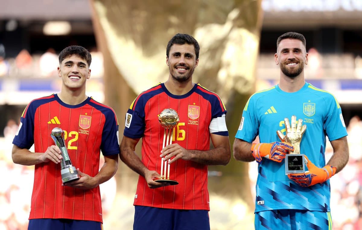 Rodri named Best Player as Spain’s stars dominate 2026 World Cup awards