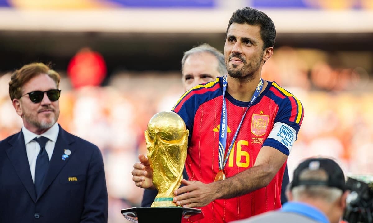 Rodri says adversity shaped his World Cup triumph