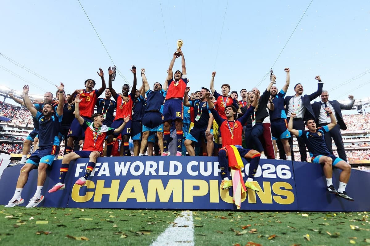 Spain’s possession football powers World Cup triumph