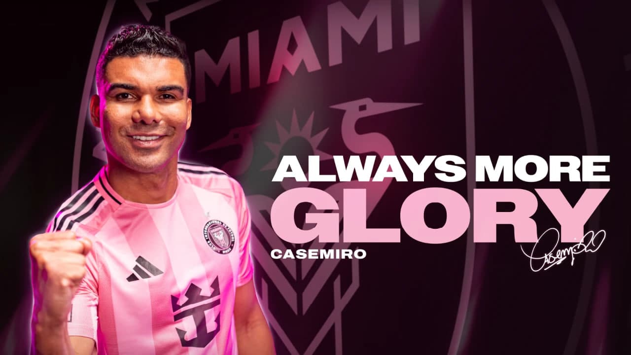 Casemiro completes Inter Miami move on multi-year deal