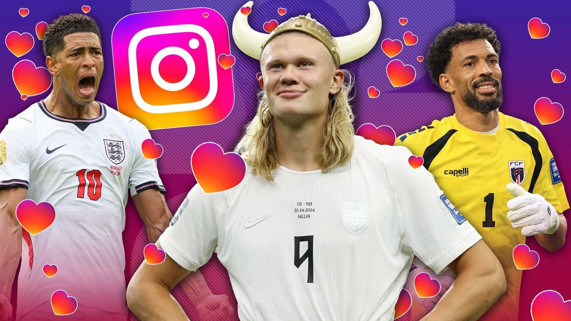 World Cup stars who gained the most Instagram followers