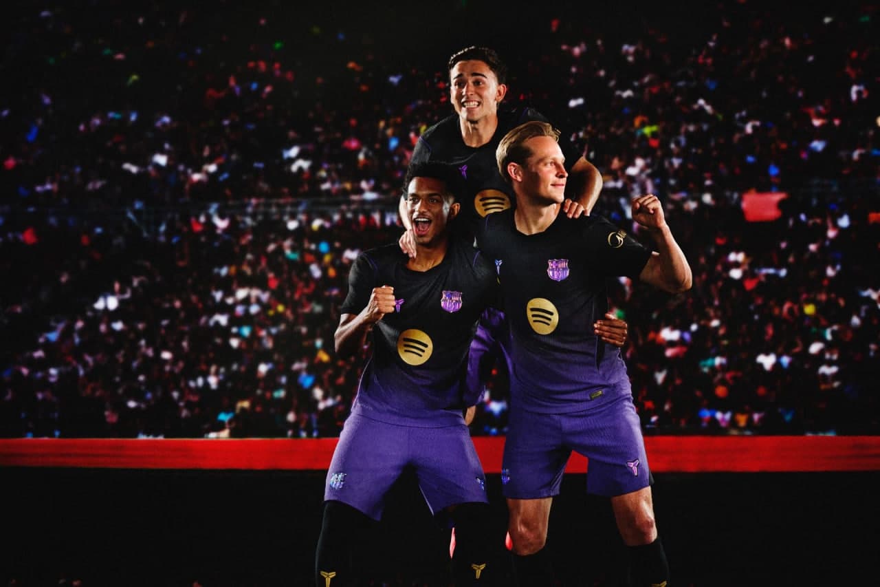 Nike Unveils 2026–27 Kobe x FC Barcelona Away Kit Collection