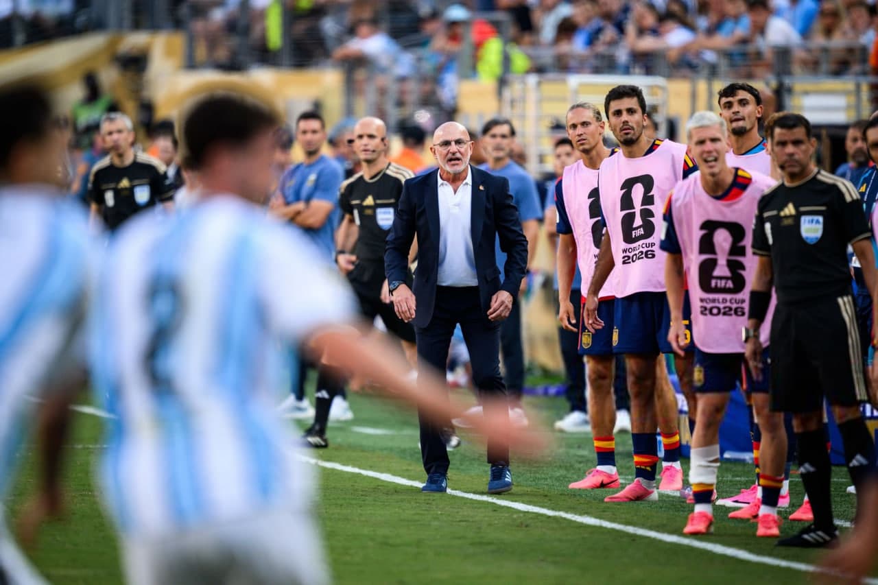 Spain coach Luis de la Fuente condemns Argentina players’ post-final behaviour