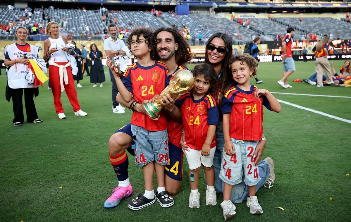 Cucurella keeps World Cup tattoo promise to Spain coach