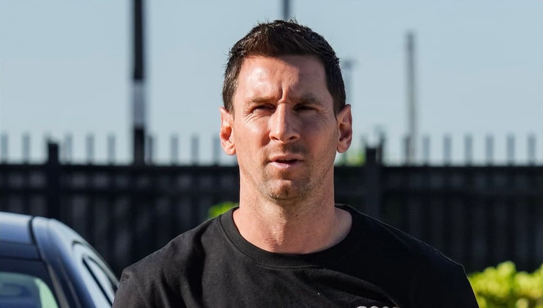 Messi returns to Inter Miami training after World Cup break