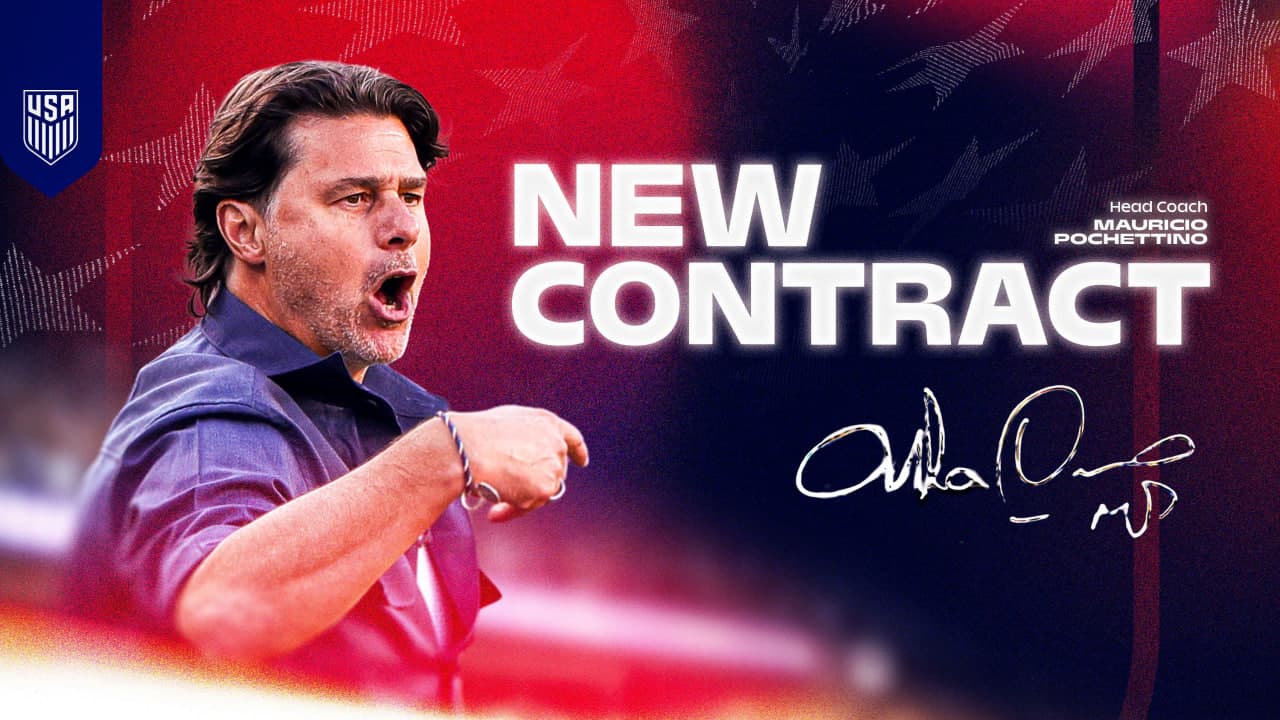 U.S. Soccer extends Mauricio Pochettino's contract through 2030