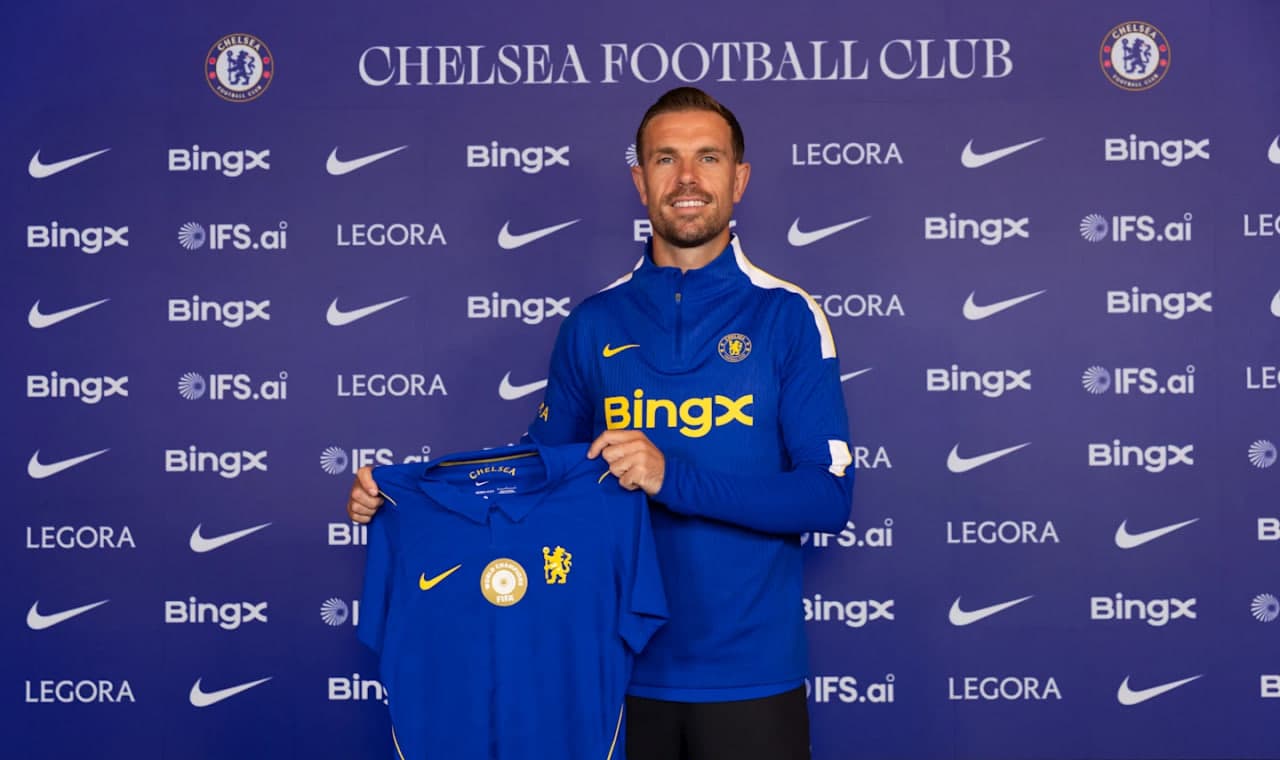 Chelsea officially announce the signing of Jordan Henderson