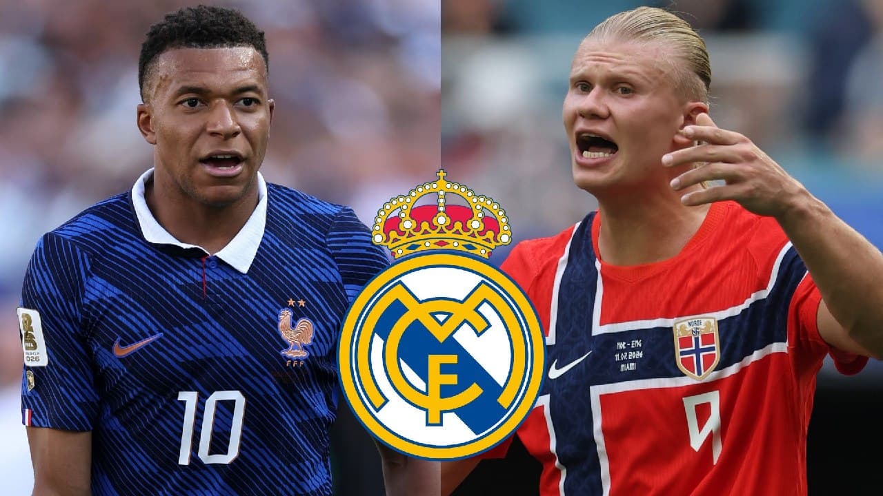 Real Madrid may have to choose between Mbappe and Haaland