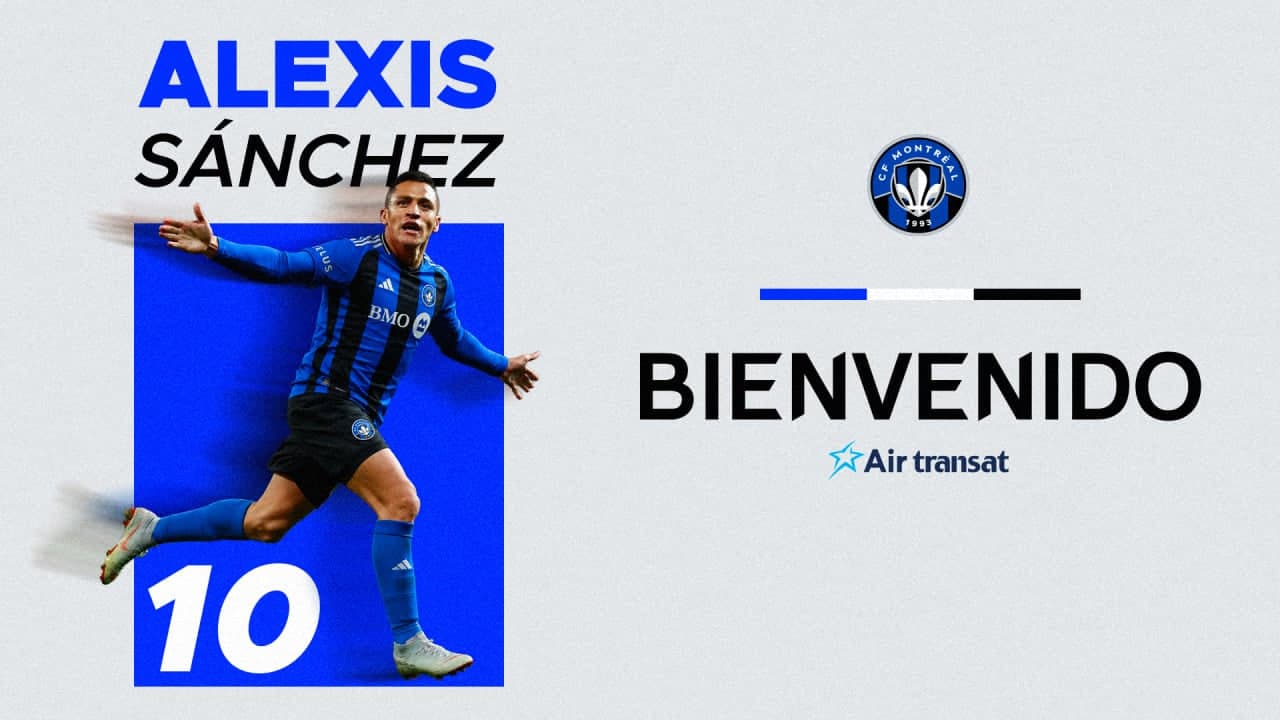 Alexis Sanchez Joins CF Montreal as a Designated Player
