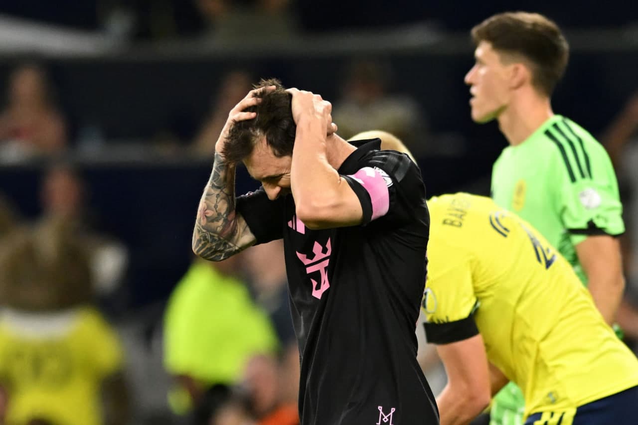Messi misses third straight penalty as Inter Miami suffer heavy loss to Nashville