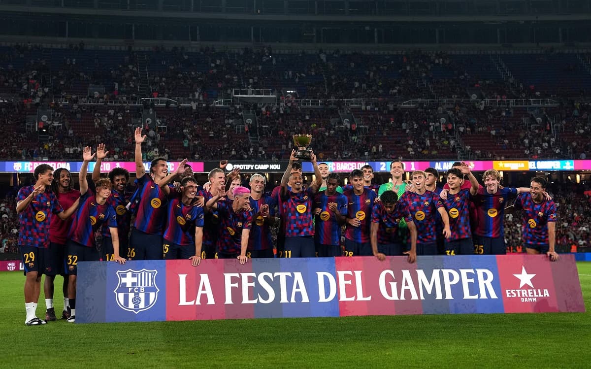 Barcelona lift Joan Gamper Trophy again after beating Al Ahly