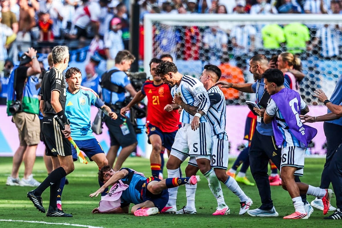 Leandro Paredes handed 10-match ban after World Cup final clash