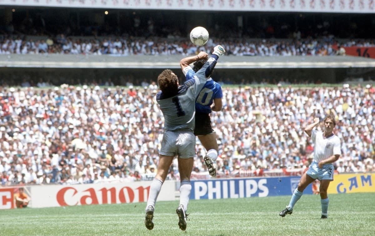 Maradona’s 1986 World Cup match ball sold for $3.35 million