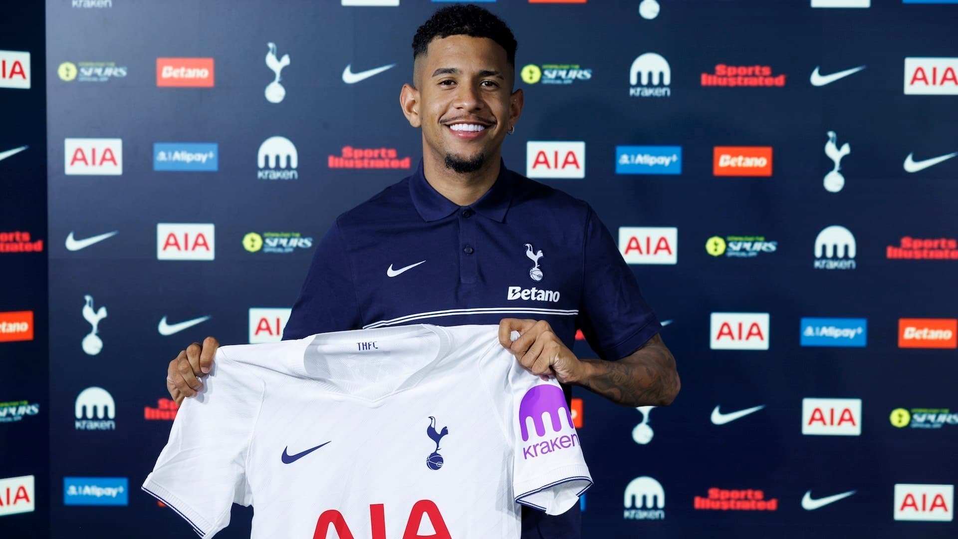Savinho completes permanent move to Tottenham Hotspur