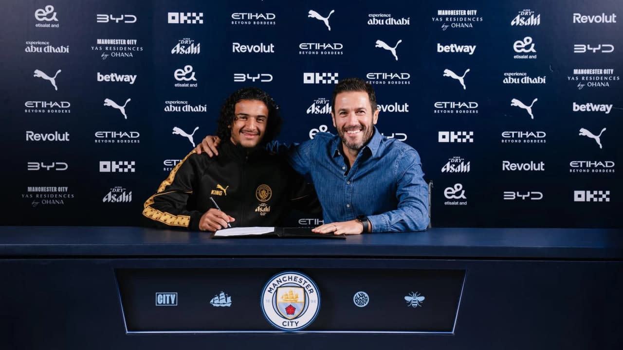 Manchester City complete signing of Moroccan midfielder Ayyoub Bouaddi