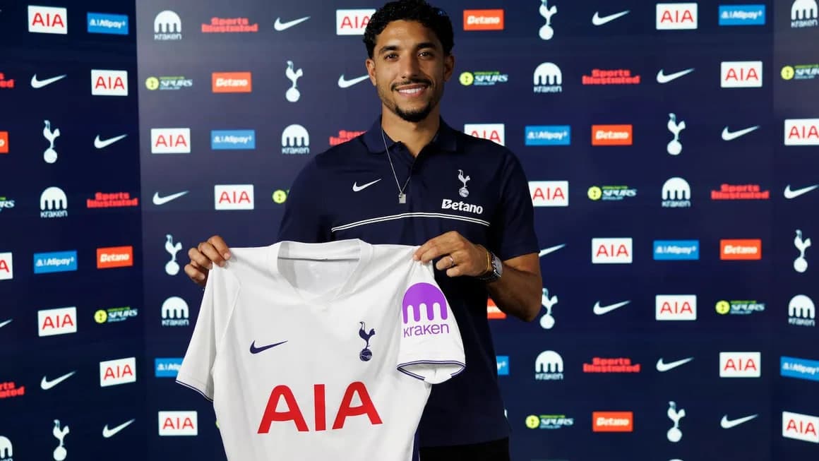 Tottenham Hotspur announce signing of Omar Marmoush on loan from Manchester City